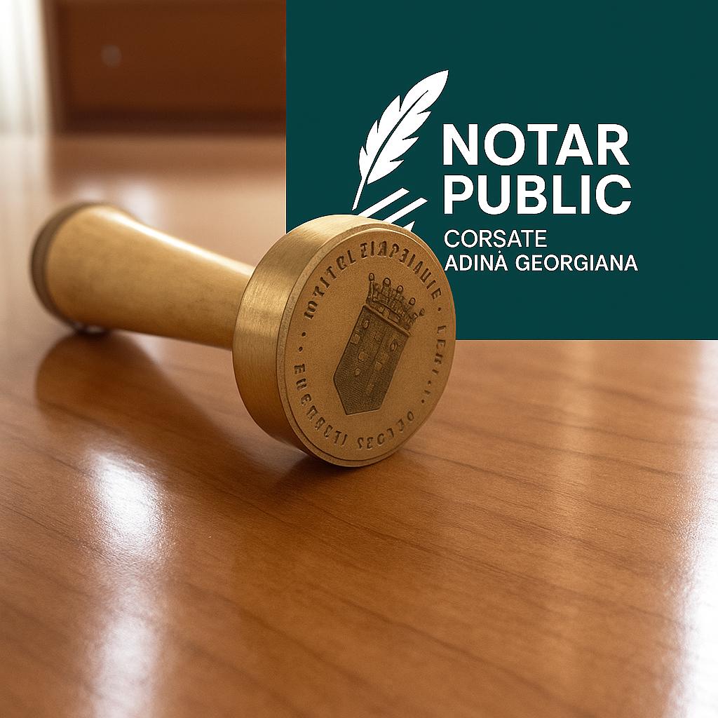 certificări de fapte notar corșate adina
