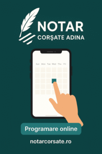 notariat cu programare online
